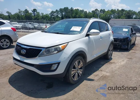 2015 Kia Sportage Ex z USA, uszkodzony, nr VIN KNDPC3AC6F7765102